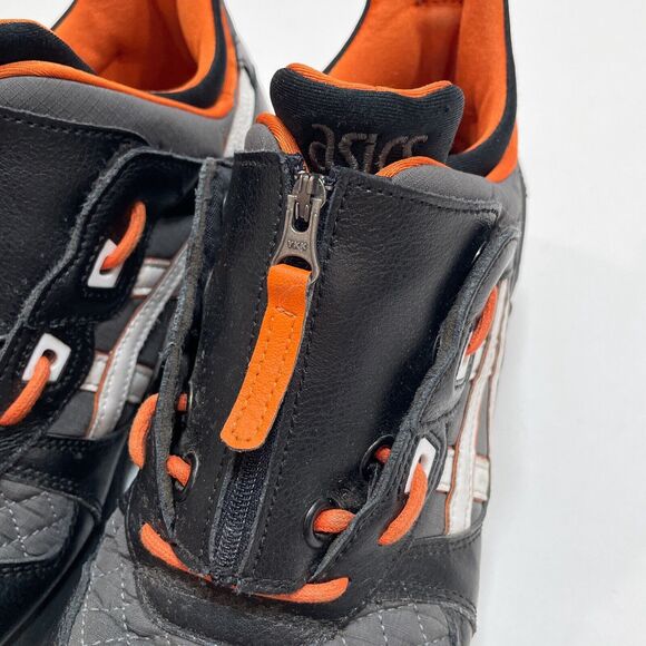 Asics GEL-LYTE MT‎ Zip Sneakers Men\'s Size 8.5 Black Orange Vintage 1191A143-001